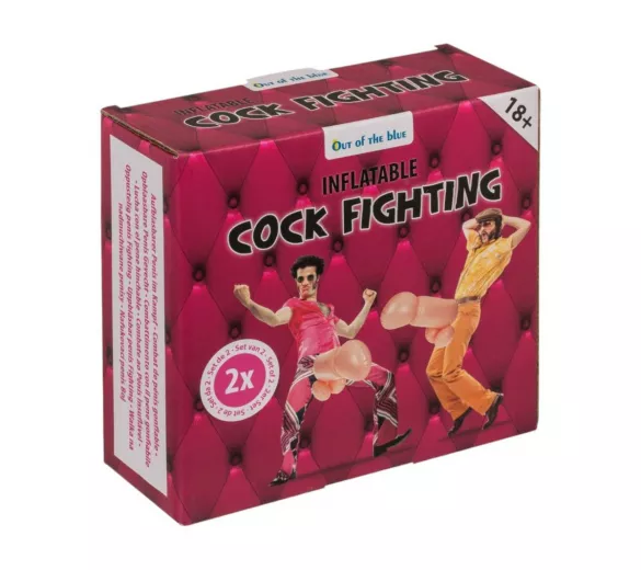 Cock Fighting - felfújható felcsatolható péniszcsata, natúr