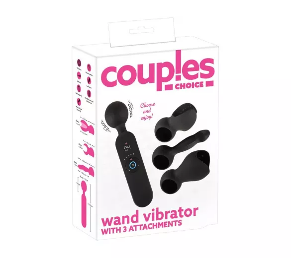 Couples Choice - akkus, melegítős masszírozó vibrátor