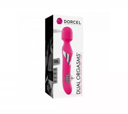 Dorcel Dual Orgasms - akkus masszírozó, pink