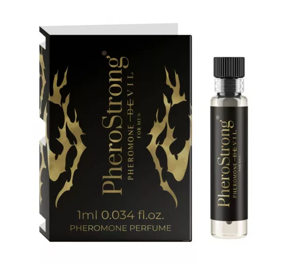 PheroStrong Devil - feromonos parfüm férfiaknak, 1ml