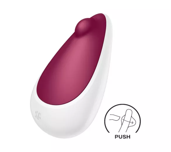 Satisfyer Spot On 3 - akkus csiklóvibrátor, piros