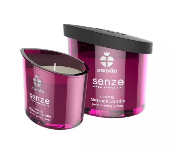 Swede Senze - masszázsgyertya, jázmin, ylang-ylang, 50ml