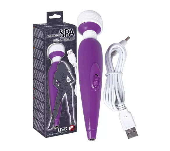 You2Toys - SPA Wand - akkus, masszírozó vibrátor, lila